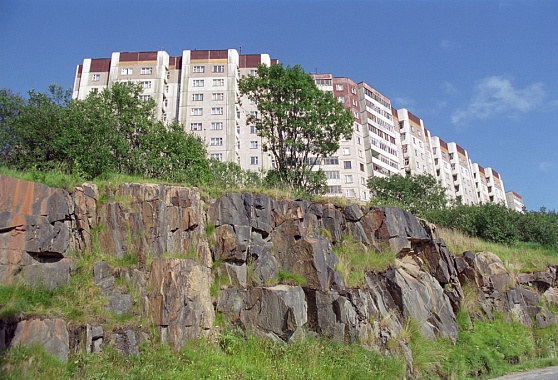 Заполярный Мурманск - город, выросший на скалах. Фото ИТАР-ТАСС/Семен Майстерман